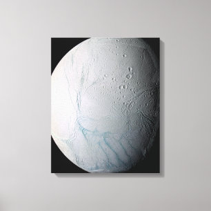 Saturn's moon Enceladus 3 Canvas Print