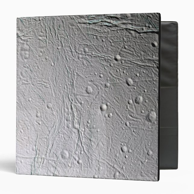 Saturn's moon Enceladus 4 Binder (Front/Inside)