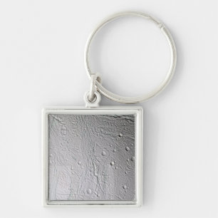 Saturn's moon Enceladus 4 Keychain