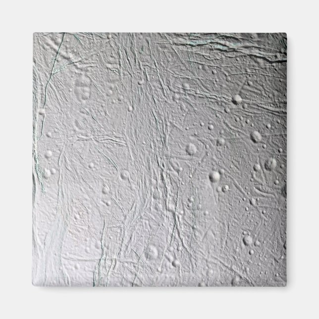 Saturn's moon Enceladus 4 Magnet (Front)