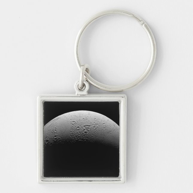 Saturn's moon Enceladus 5 Keychain (Front)