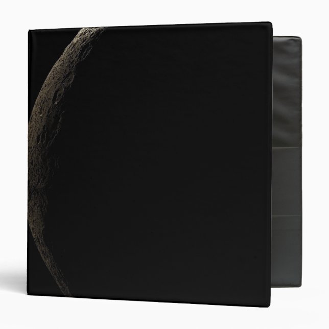 Saturn's moon Iapetus Binder (Front/Inside)