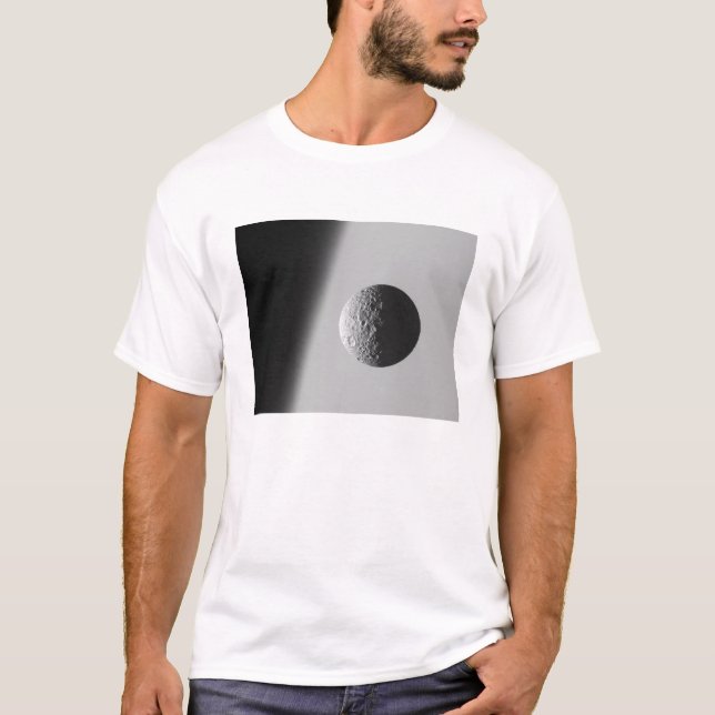 Saturn's moon Mimas T-Shirt (Front)