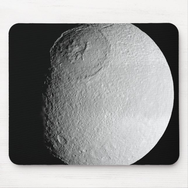 Saturn's moon Tethys 2 Mouse Pad (Front)