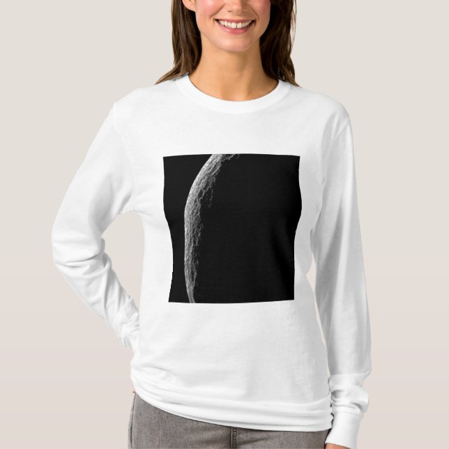 Saturn's moon Tethys T-Shirt (Front)