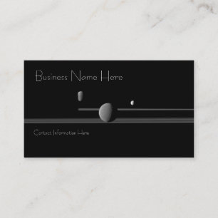 Saturn's Moons Business Cards
