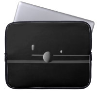 Saturn's Moons Computer Sleeve