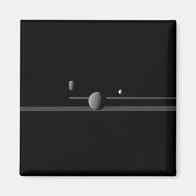 Saturn's Moons Magnet (Front)
