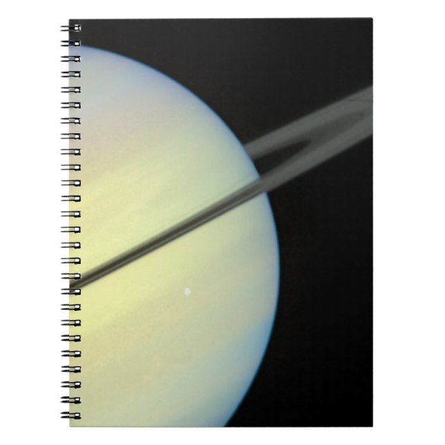 Saturn's Moons Notebook (Front)
