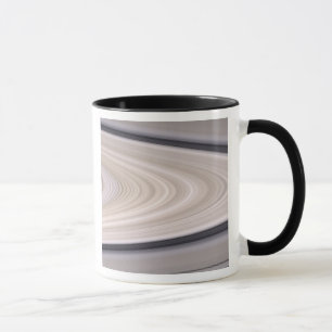 Saturn's ring system mug