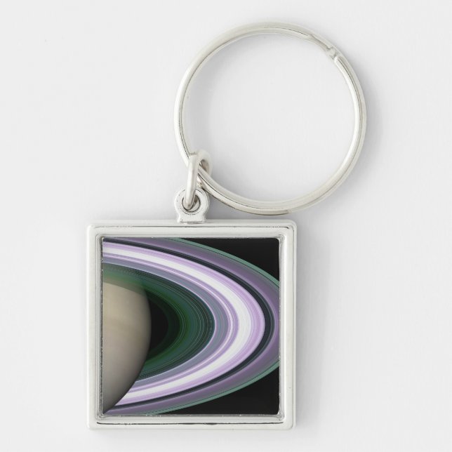 Saturn's Rings Keychain (Front)