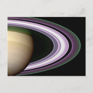 Saturn's Rings Postcard