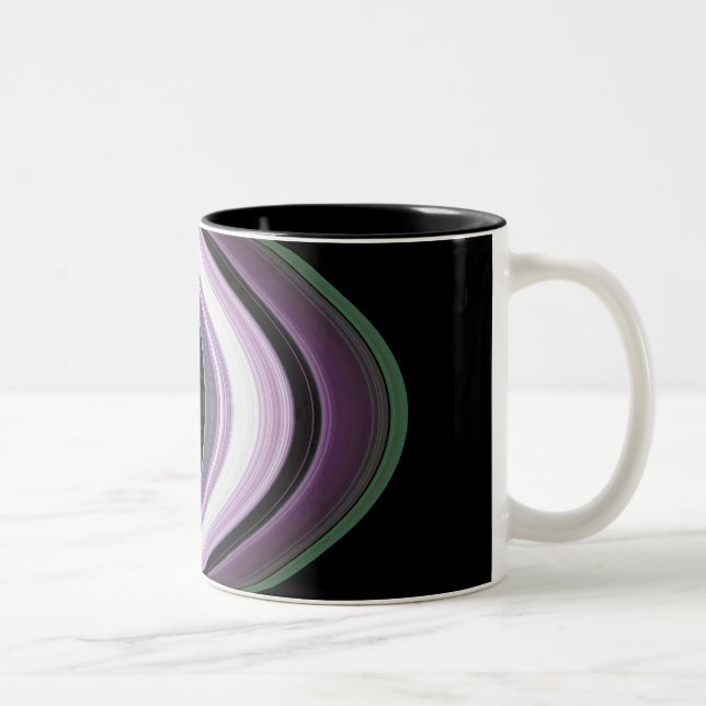 Saturn's Rings Two-Tone Coffee Mug (Right)