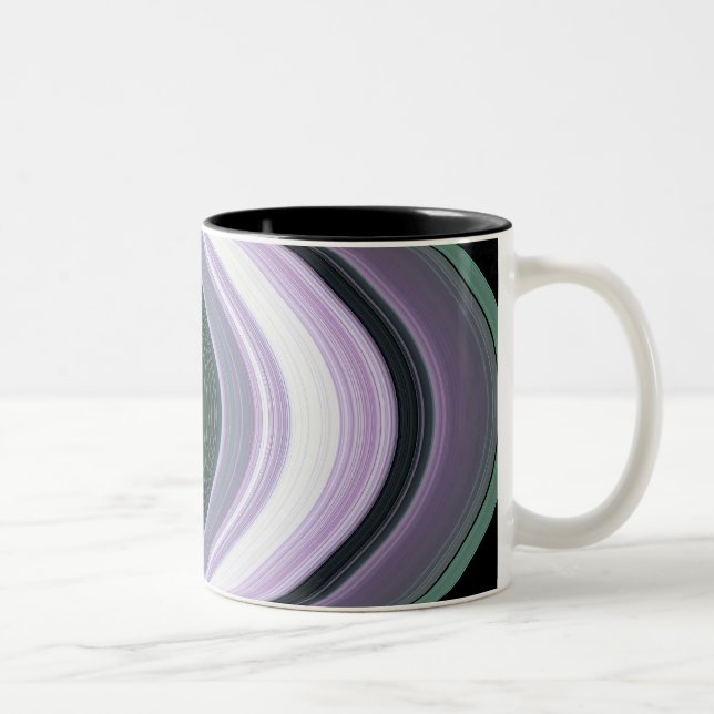 Saturn's Rings Two-Tone Coffee Mug (Right)