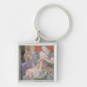Satyr and Nymph Keychain