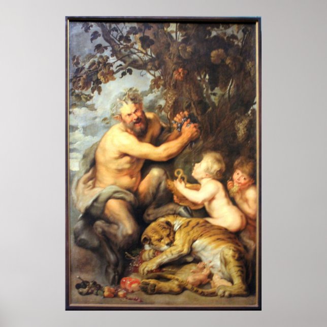 Satyr and Tigress Poster (Front)