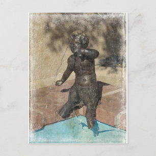 Satyr Fountain Postcard