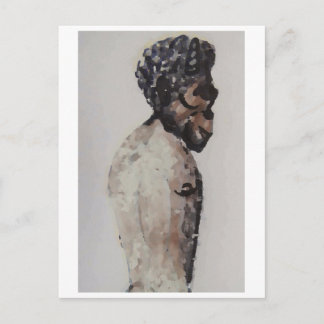 Satyr/houseman RS oil p Postcard