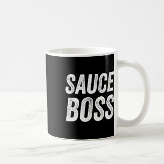 Sauce Boss Chef Bbq Cook Food Humorousa Coffee Mug