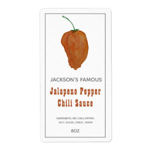 Sauce chaude maison Jalapen Pepper Chili Sauce