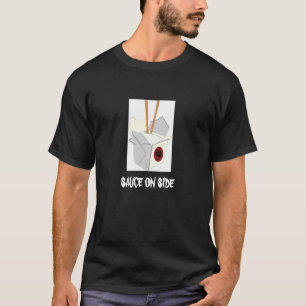Sauce sur le T-shirt latéral