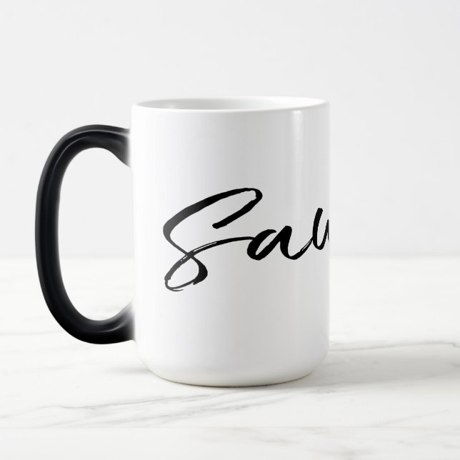 Saudade Black Magic Mug (Left)