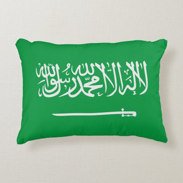 Saudi Arabia  Accent Pillow (Front)