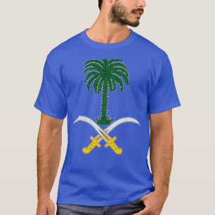 Saudi Arabia Faded Style Flag Design 1 T-Shirt