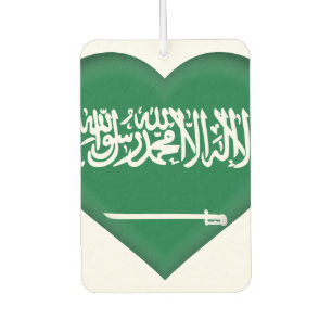 Saudi Arabia Flag Air Freshener