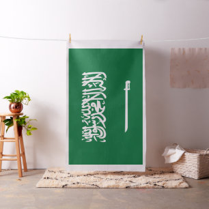 Saudi Arabia flag Fabric
