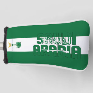 Saudi Arabia Flag Gorgeous Patriotic Golf Head Cover