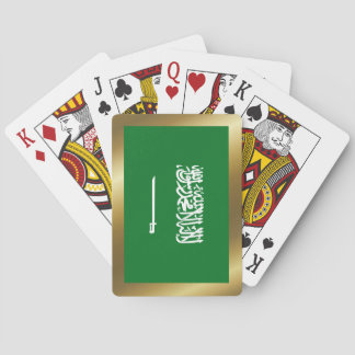 Saudi Arabia Flag Playing Cards