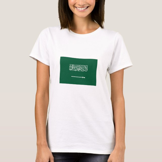 Saudi Arabia Flag T-Shirt (Front)