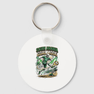 Saudi Arabia Goal Mode Skeleton Striker Nations Dy Keychain