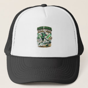 Saudi Arabia Goal Mode Skeleton Striker Nations Dy Trucker Hat