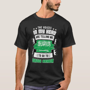 Saudi Arabia In My Head T-Shirt