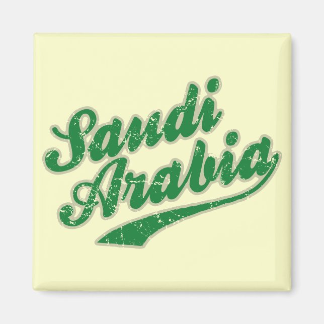 Saudi Arabia Magnet (Front)