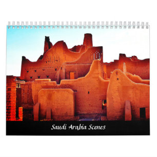 Saudi Arabia Scenes Calendar