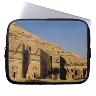 Saudi Arabia, site of Madain Saleh, ancient 2 Laptop Sleeve