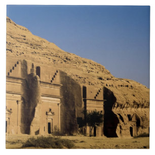 Saudi Arabia, site of Madain Saleh, ancient 2 Tile
