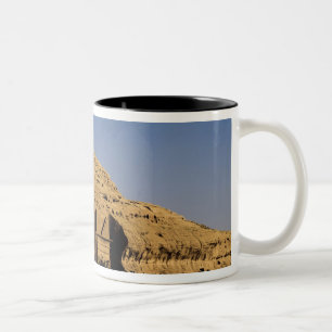 Saudi Arabia, site of Madain Saleh, ancient 2 Two-Tone Coffee Mug