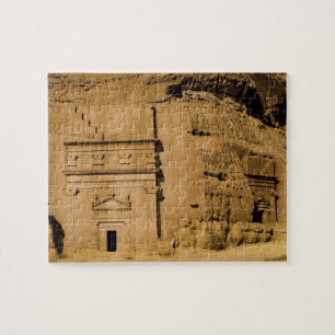 Saudi Arabia, site of Madain Saleh, ancient 3 Jigsaw Puzzle