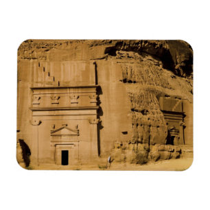 Saudi Arabia, site of Madain Saleh, ancient 3 Magnet