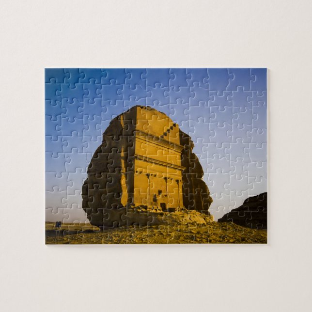 Saudi Arabia, site of Madain Saleh, ancient 4 Jigsaw Puzzle (Horizontal)