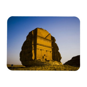 Saudi Arabia, site of Madain Saleh, ancient 4 Magnet