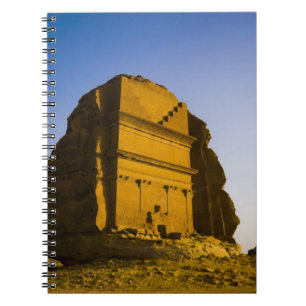 Saudi Arabia, site of Madain Saleh, ancient 4 Notebook