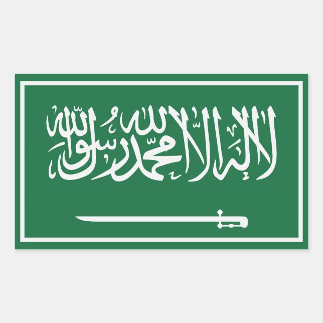 Saudi Arabia Sticker (Front)