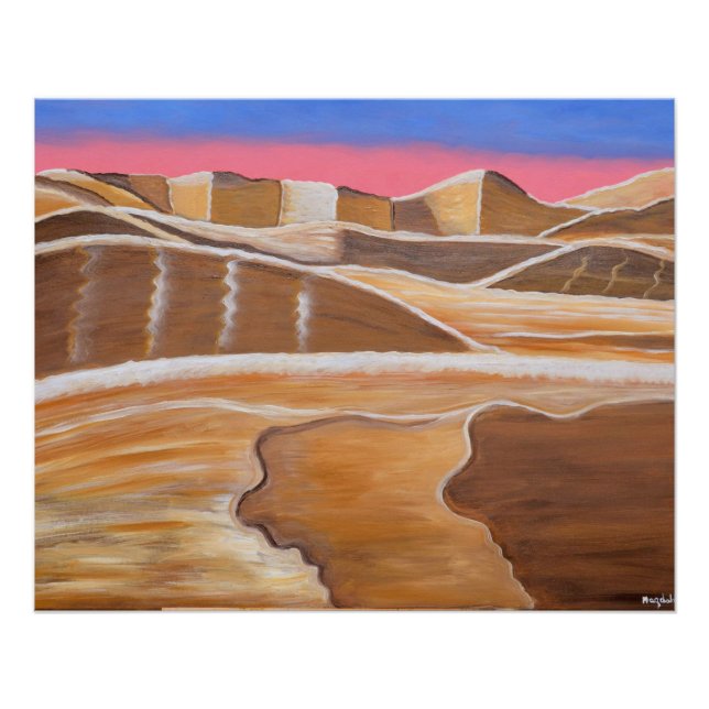 Saudi Arabian Desert  Poster (Front)
