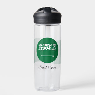 Saudi Arabian Flag, Patriotic Saudi Arabia Water Bottle