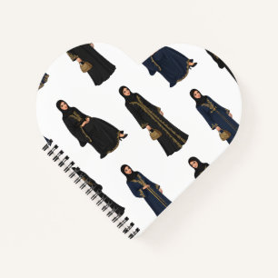 Saudi Women in Abayas Notebook